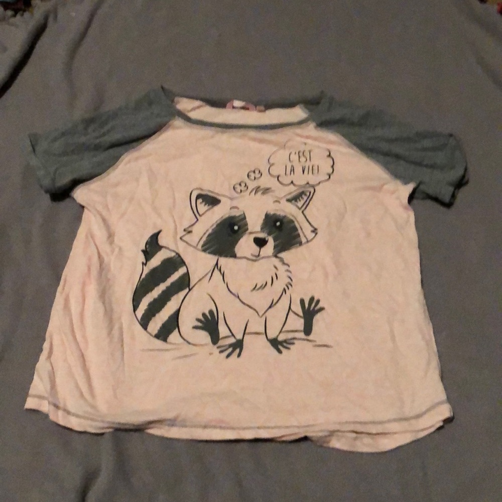 La vie en rose on pj shirt